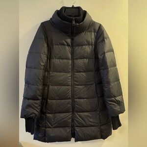 Herno Womens Black Puffer Parka Size US 10